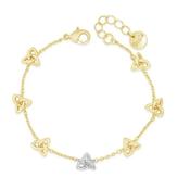 Seala 7pc Trinity Bracelet Gold image