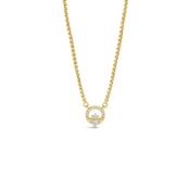 Seala 8mm Claddagh Pend/Chain Gold image
