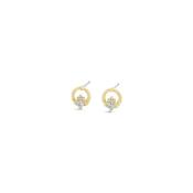 Seala Claddagh 8mm Stud Earring Gold image