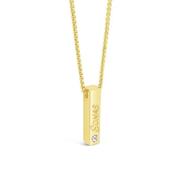 Seala 'Sonas' bar Pendant/Chain Gold image