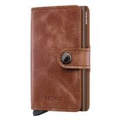 Secrid Mini Wallet Leather Vintage Cognac Brown