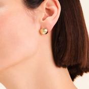 Rosefield Bold Solitary Studs Gold image