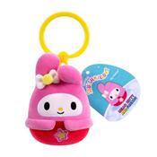 Squishmallow clip on keychain - My Melody