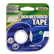 Stik.ie 12mm x 7m Double Sided Tape on Dispenser