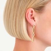 Rosefield Multi Octagon Stud Earrings Gold image
