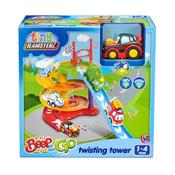 Tiny Teamsterz Beep &amp; Go race track with car