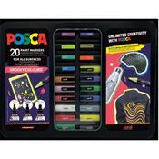 Posca Groovy Colours tin of 20