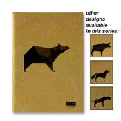 Icon A5 80pg 110gsm Kraft Sketch Book Animalia Design