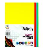 Premier Activity A3 160gsm Card 50 Sheets - Rainbow