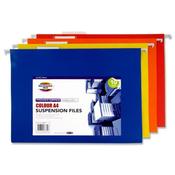 Premier Office Pkt.10 A4 Suspension Files - Coloured