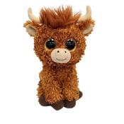 Ty Beanie Boo Angus Highland Cow Plush 17cm image