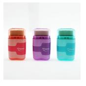 Maped Duo Twin Hole Sharpener &amp; Eraser - Pastel