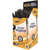 Bic Cristal Ballpoint Pen Medium Black (50 Pack)