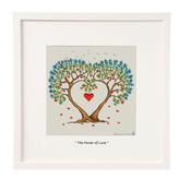 BELINDA NORTHCOTE FRAMED PRINT 'THE POWER OF LOVE' 14.5 X 14.5CM
