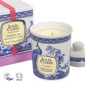 Julie Clarke White Roses and Gardenia Jar Candle