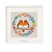BELINDA NORTHCOTE 'BEST OF FRIENDS' FRAMED PRINT