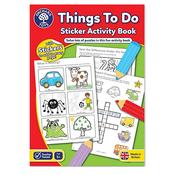 Orchard Toys Things To Do Sticker Colouring Book