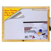 MAGNETIC DRY WIPE WHITEBOARD - 40X30CM