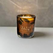 Celtic candles Apothecary double wick unwind.