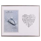 With Love Frame 4" x 6" - Engagement image