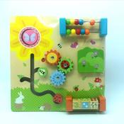 Wooden 6-in-1 Activity Board image