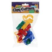 World Of Colour Clay Cutters Pack of 12 Animation