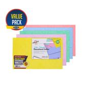 Premto Pastel Pkt.5 Extra Durable Cardboard Document Wallets