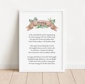 "Mammy" Framed Print