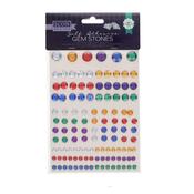 Icon Craft Pkt.120 Self Adhesive Gem Stones - Dark