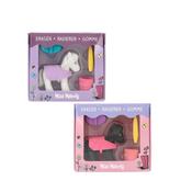 Miss Melody Eraser Set Horses