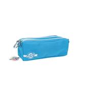 Premto 3 Pocket Pencil Case - Printer Blue