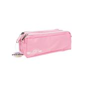 PREMTO Pastel 3 Pocket Pencil Case - Pink Sherbet