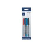 STAEDTLER PENS ASSORTED 6PK