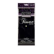 Tissue Paper black image