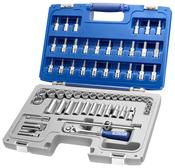 3/8" Drive 61 Piece Socket and Ratchet Set image