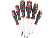 6 Piece Combination Screwdriver Set - (Slotted / Philips) image
