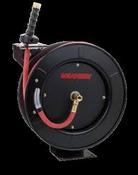 WARRIOR ; RETRACTABLE RUBBER AIR HOSE REEL ;3/8' 10M image