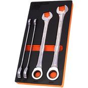 Gear F Grip 4+ 4 pce 12 pt Combination Ratchet Spanner Set  (FRAF7304) image