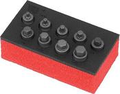 Bit Socket Set; Hexagon S2 Steel-Extra Low Profile H4-H12 image