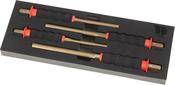 4-Piece Extra Long Pin Punch Set image