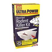 Big Cheese Rodent Killer Kit &amp; Block Bait 3 X 20G Stv566