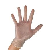 Clear Vinyl Gloves 100Pk Large