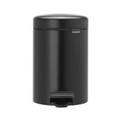 Brabantia Newicon Pedal Bin Matt Black 3L