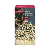 Premier Christmas Lights Supabright With Timer Warm White 480 image