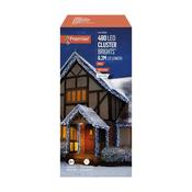 Premier Christmas Lights Clusterbright With Timer White 480