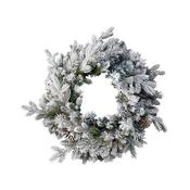 Wreath Snowy Dorchester Pine 60Cm image