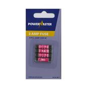 Powermaster 3Amp Fuse 4Pk