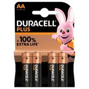 Duracell Battery Plus Aa 4Pk