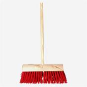 Varian Yard Brush Nylon  14" Red