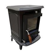 Waterford Stanley Stove Oisin Non Boiler Matt Black 6.4Kw